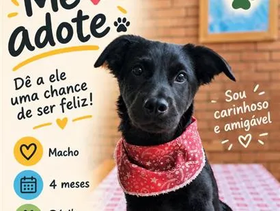 Foto de Jorge Black para doação adocao em Ivoti